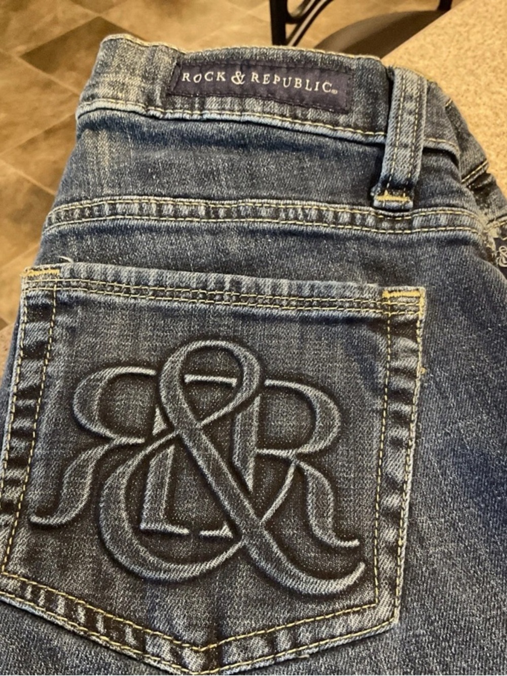 Rock & Republic “Berlin” Denim Skinny Jeans Size 6